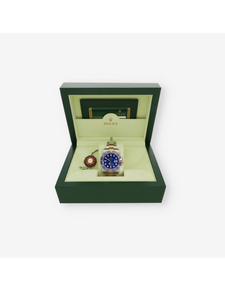 Rolex Submariner mixto 116613LB con caja y documento