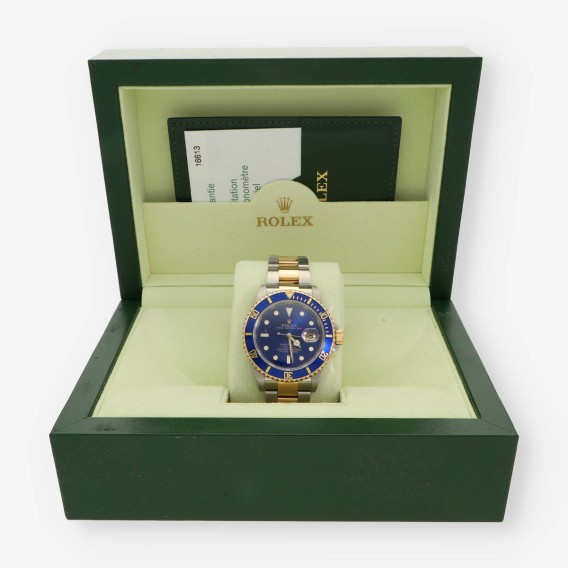 Rolex Submariner mixto 16613 Caja y Documento