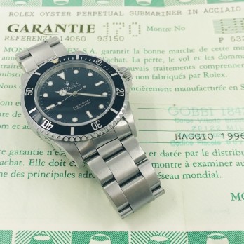 Rolex Submariner  no date 14060 con caja y documento 2