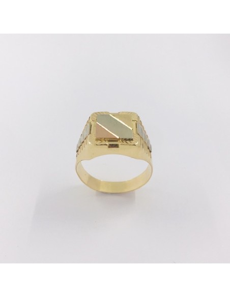 Anillo sello en oro 18kt