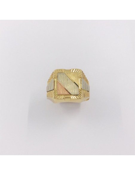 Anillo sello en oro 18kt