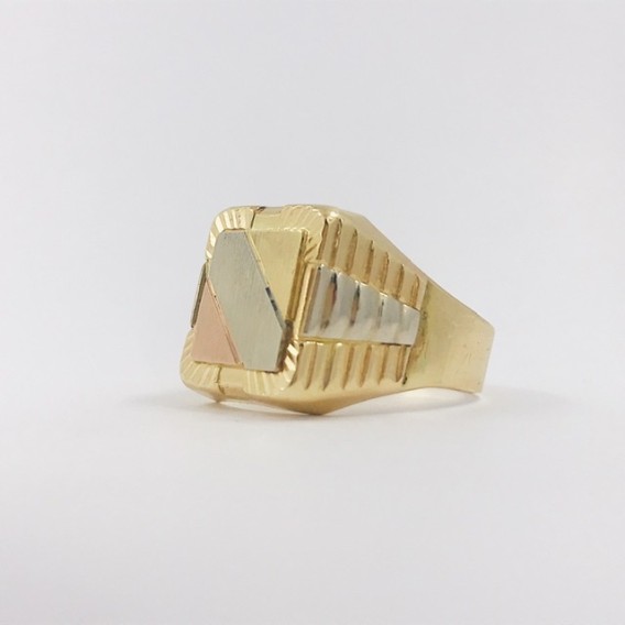 Anillo sello en oro 18kt