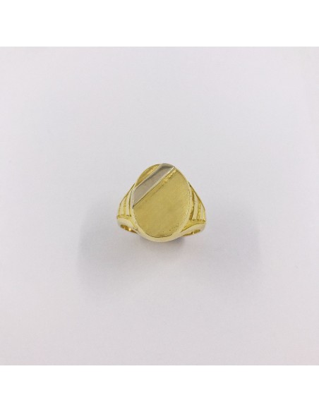 Anillo sello en oro 18kt