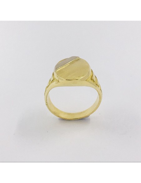 Anillo sello en oro 18kt