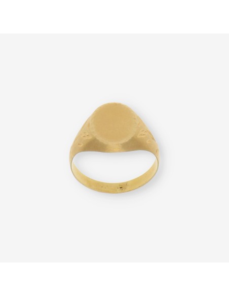 Anillo sello en oro 18kt