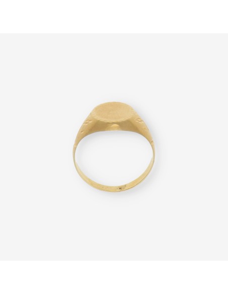 Anillo sello en oro 18kt