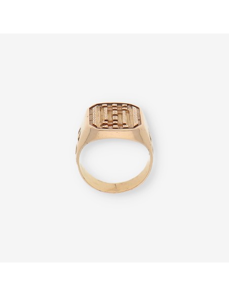 Anillo sello en oro 18kt