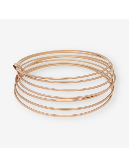 Pulsera semanario en oro rosa 18kt