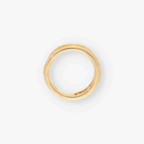 Anillo en oro 18kt con diamantes