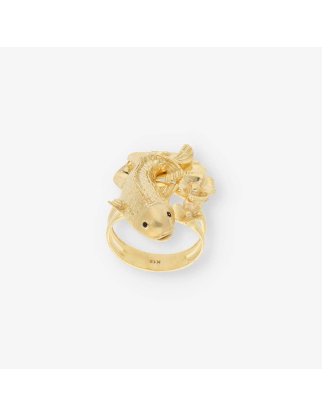Anillo pez en oro 18kt