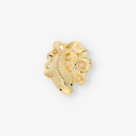 Anillo pez en oro 18kt