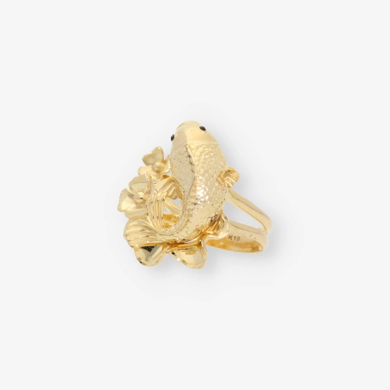 Anillo pez en oro 18kt