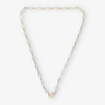 Cadena 60cm en oro blanco 18kt