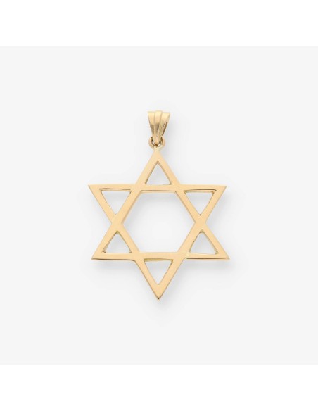 Colgante estrella de David oro 18kt