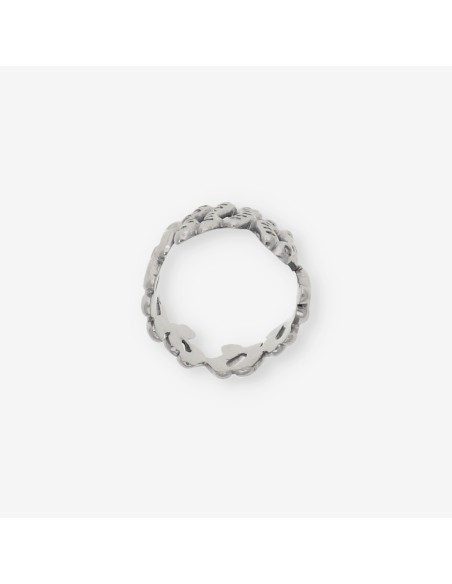 Anillo en oro blanco 18kt con brillantes