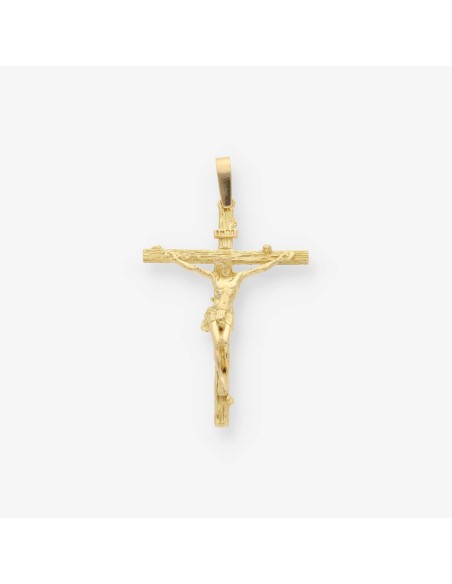 Colgante cruz en oro 18kt
