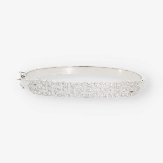 Pulsera en oro blanco 18kt