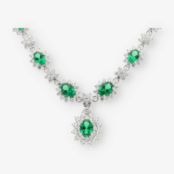 Gargantilla en oro blanco 18kt