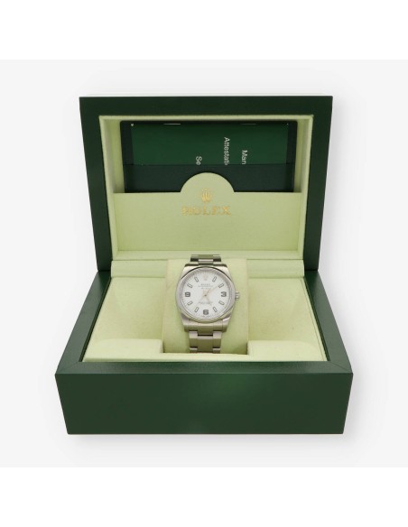 Rolex Oyster Perpetual 114200 Air-king caja y documentos