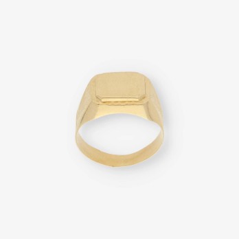 Anillo sello en oro 18kt 2