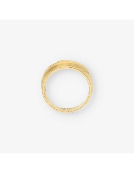 Anillo en oro 18kt y brillantes