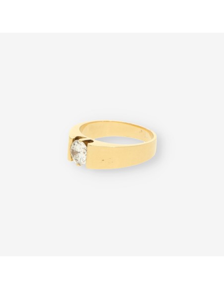 Anillo oro y bri aprox. 1.10 Qt