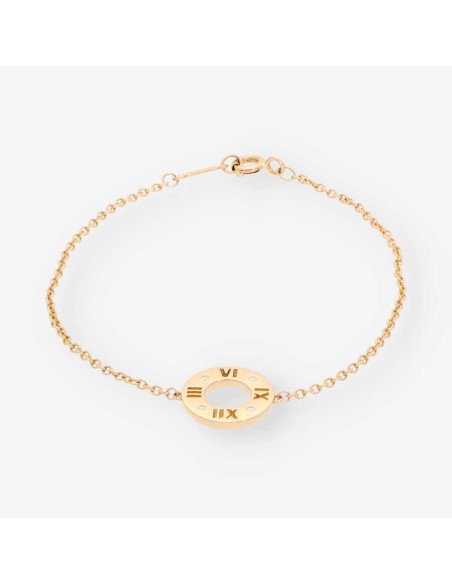 Pulsera Tiffany en oro 18kt y brillantes