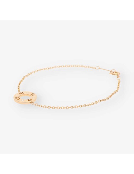 Pulsera Tiffany en oro 18kt y brillantes