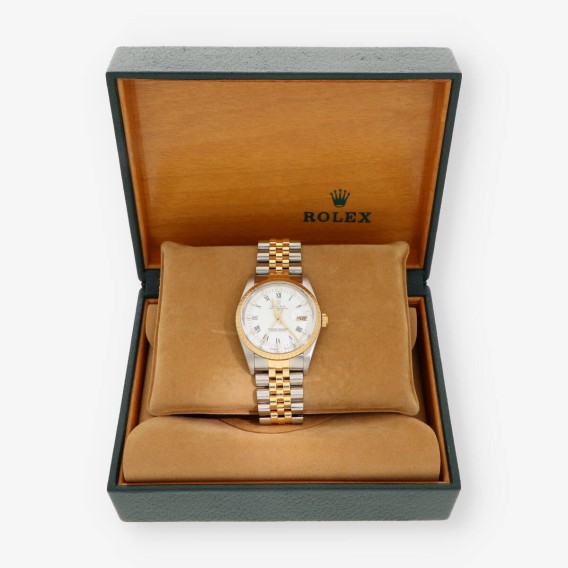 Rolex Oyster Perpetual Date 15053 caja y documentos