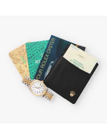 Rolex Oyster Perpetual Date 15053 caja y documentos