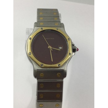 Cartier Santos acero y oro