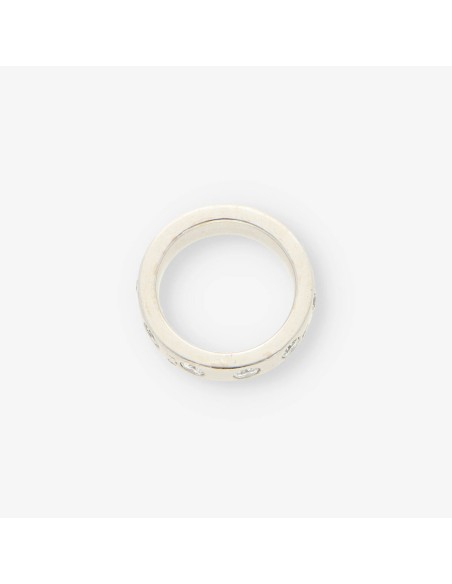 Anillo oro blanco y bri aprox. 1,5 Qt.