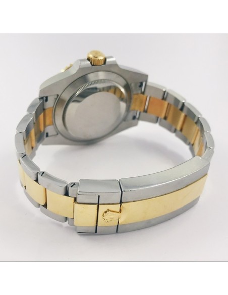 Rolex Submariner mixto 	116613LB con caja y documento