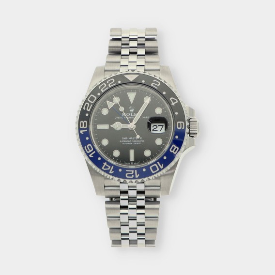 Rolex GMT Master II Batman 126710BLNR box & papers