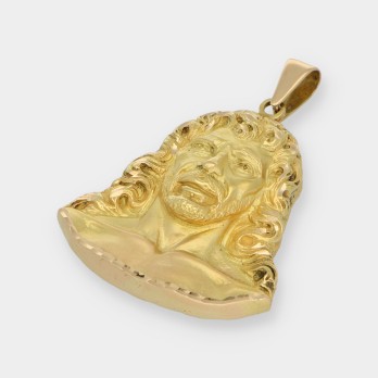 Colgante Camaron de la Isla oro 18kt 2