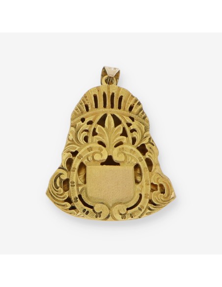 Colgante Camaron de la Isla oro 18kt