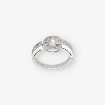 Bulgari Essential oro blanco 18kt con brillantes y documento 2