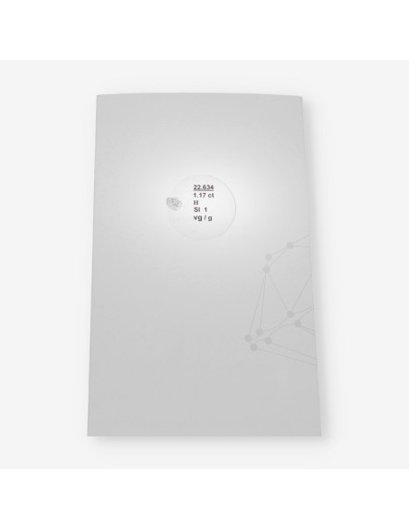 Brillante de 1.17ct con certificado