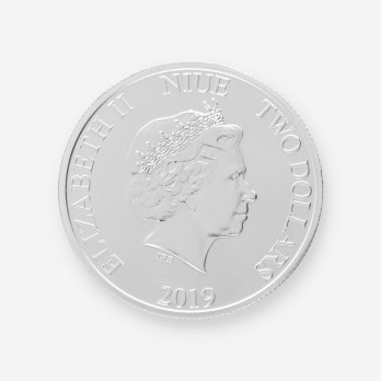 Moneda de plata Mickey Mouse 2