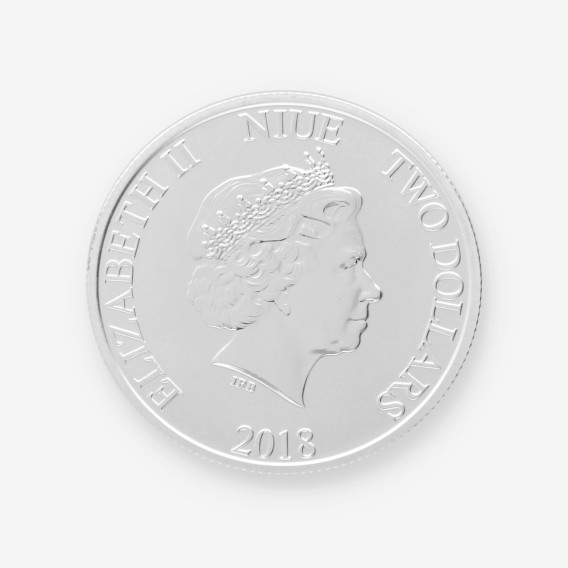 Moneda de plata Disney 90 aÃ±os de imaginaciÃ³n