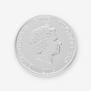 Moneda de plata Rey LeÃ³n 2