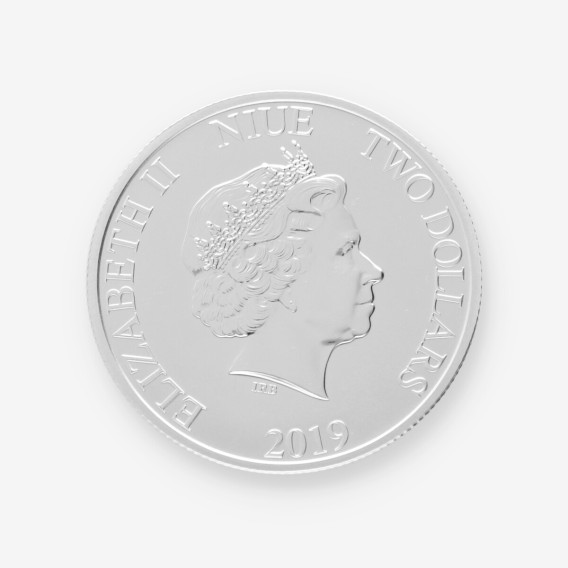 Moneda de plata Rey LeÃ³n