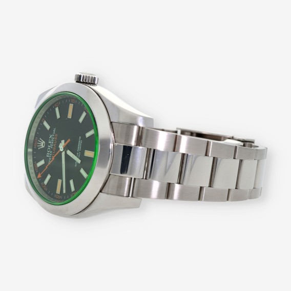 Rolex Milgauss 116400GV caja y documento 2012
