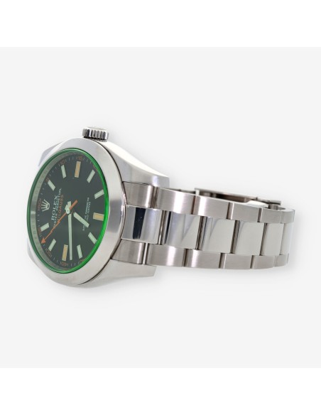 Rolex Milgauss 116400GV caja y documento 2012