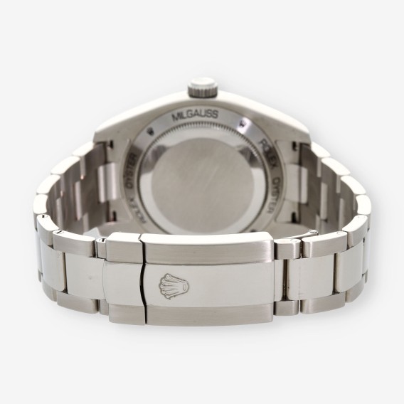 Rolex Milgauss 116400GV caja y documento 2012