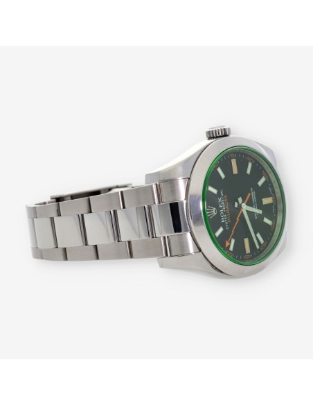 Rolex Milgauss 116400GV caja y documento 2012