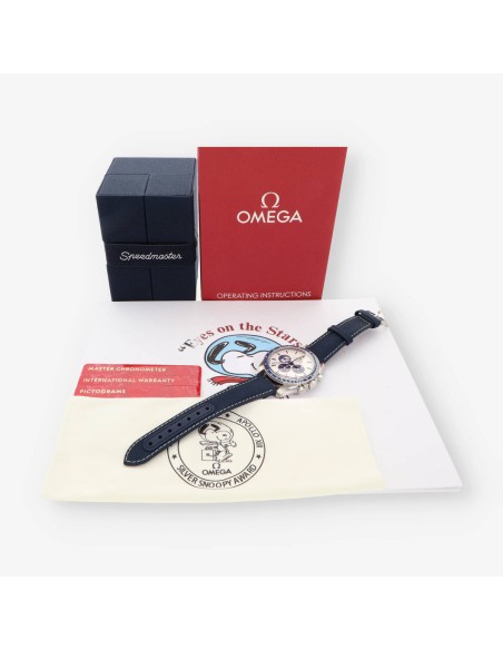 Omega Speedmaster Silver Snoopy Award 50th Anniversary