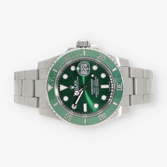 Rolex Submariner 116610LV Hulk con caja y documentos