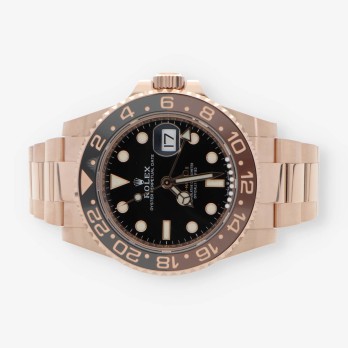 ROLEX GMT EN ORO ROSA 18KT NUEVO 126715CHNR 2