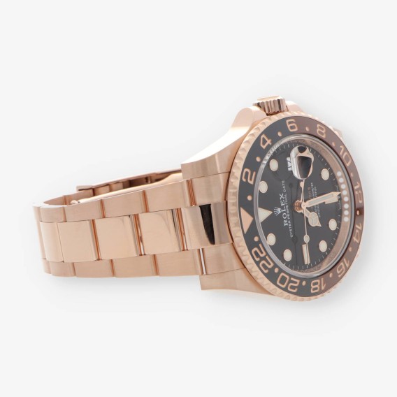 ROLEX GMT EN ORO ROSA 18KT NUEVO 126715CHNR